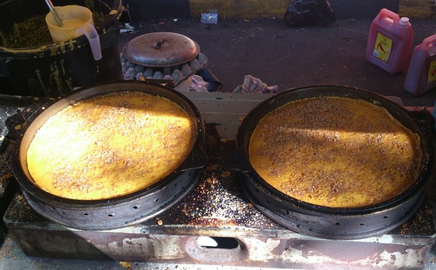 cooking local hotcakes