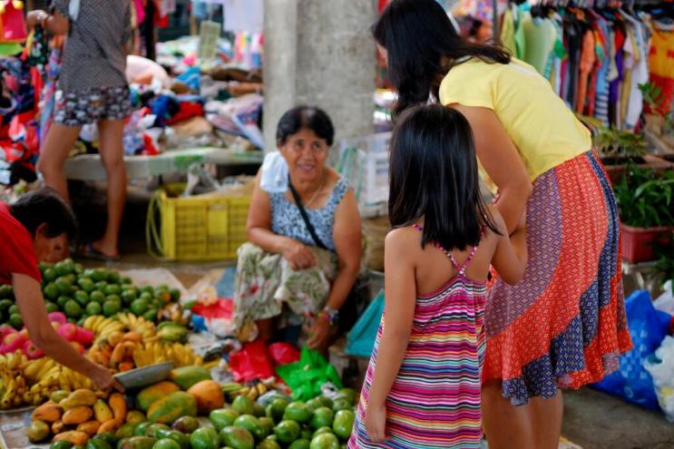See that seller, when you buy from her, you help her directly instead of helping big corporations (e.g.  SM Supermarket)